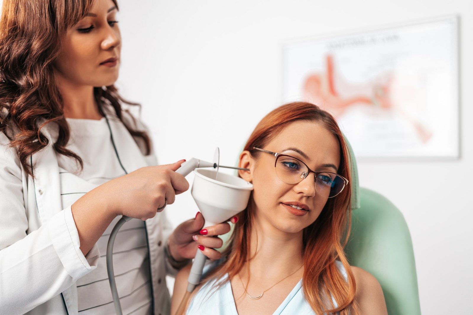 Otolaryngologist,Doing,Ear,Irrigation,And,Earwax,Removal,To,A,Young
