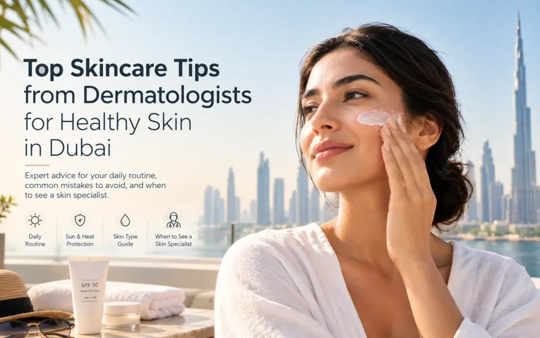 Top Skincare Tips from Dermatologists for Healthy Skin in Dubai